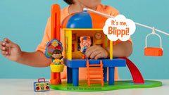 Four accessories including shoe car and cake expand pretend play options.