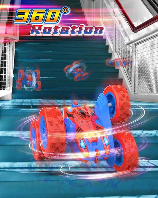 Blissbud Spider RC Car side drift demonstrates agile handling on varied surfaces