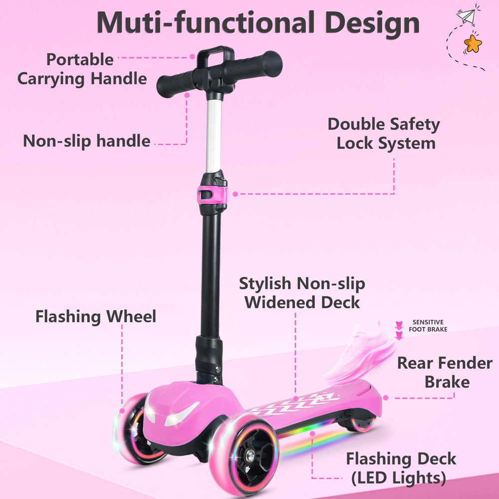 BLISSRIDE LCD screen and pull handle enabling smooth rides