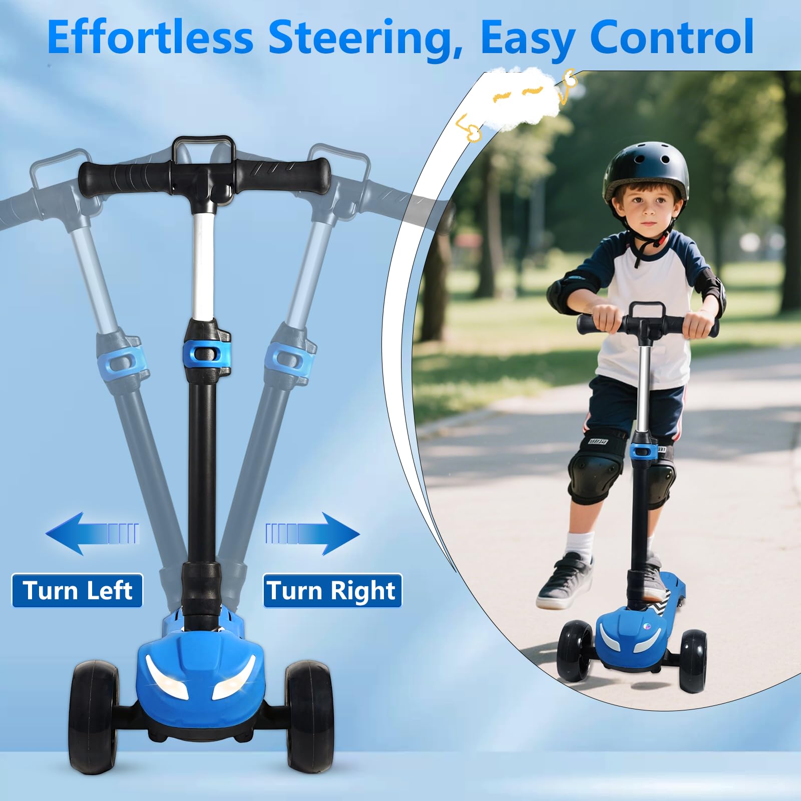 BLISSRIDE foldable design for easy storage and travel.