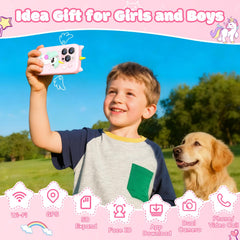 BLKE Max Kids Phone rear dual cameras capture daily moments.