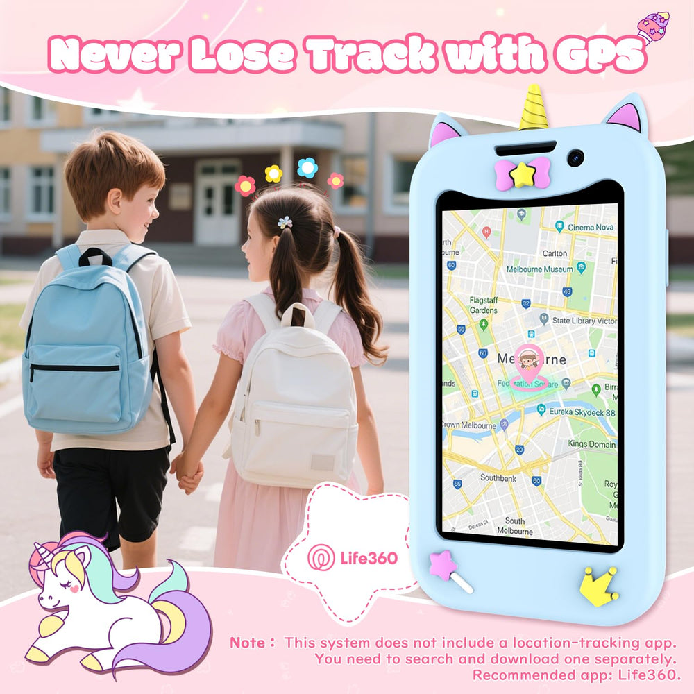 BLKE Max Kids Phone Bluetooth headphones pairing for private listening.