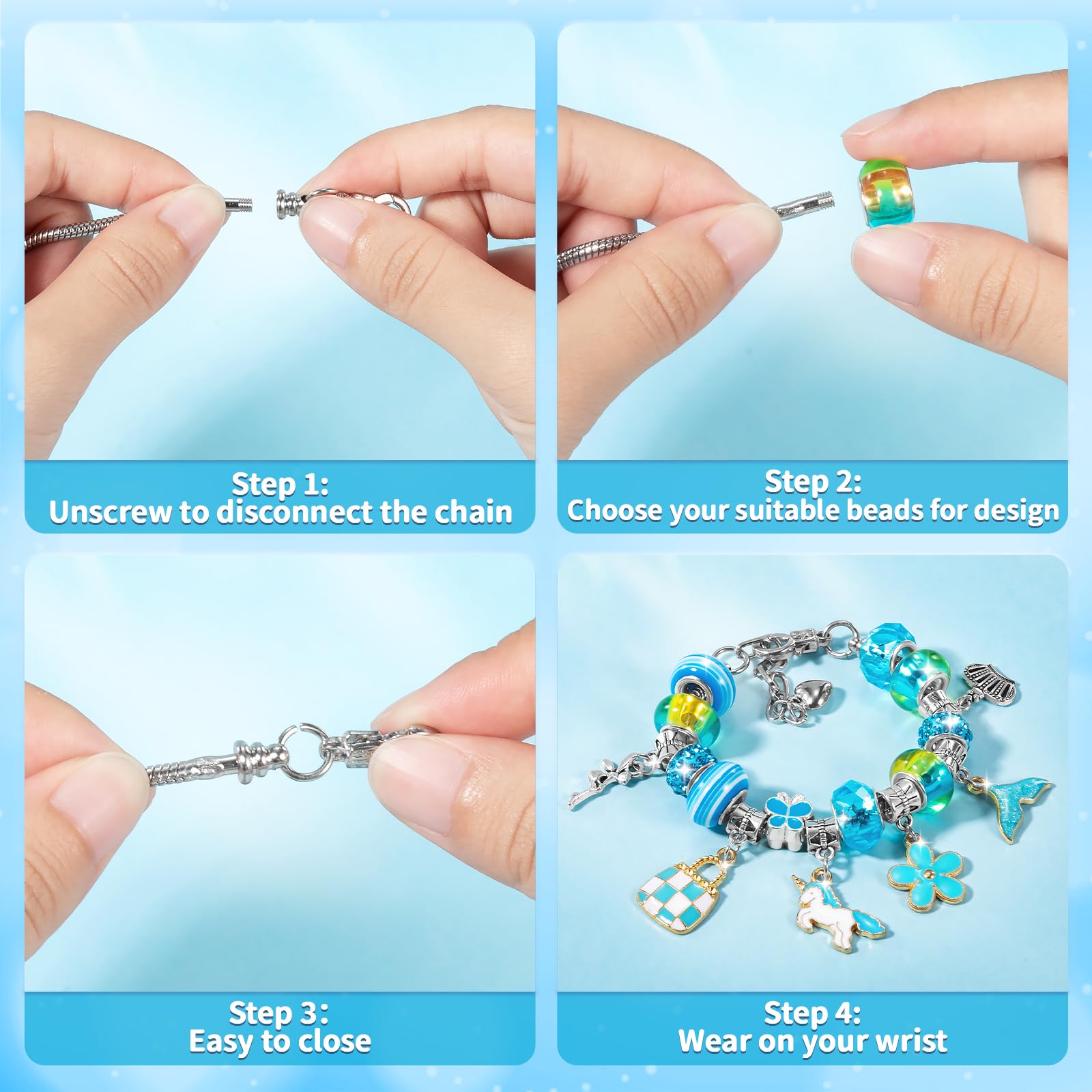 BLmukce bracelet and necklace templates for beginners