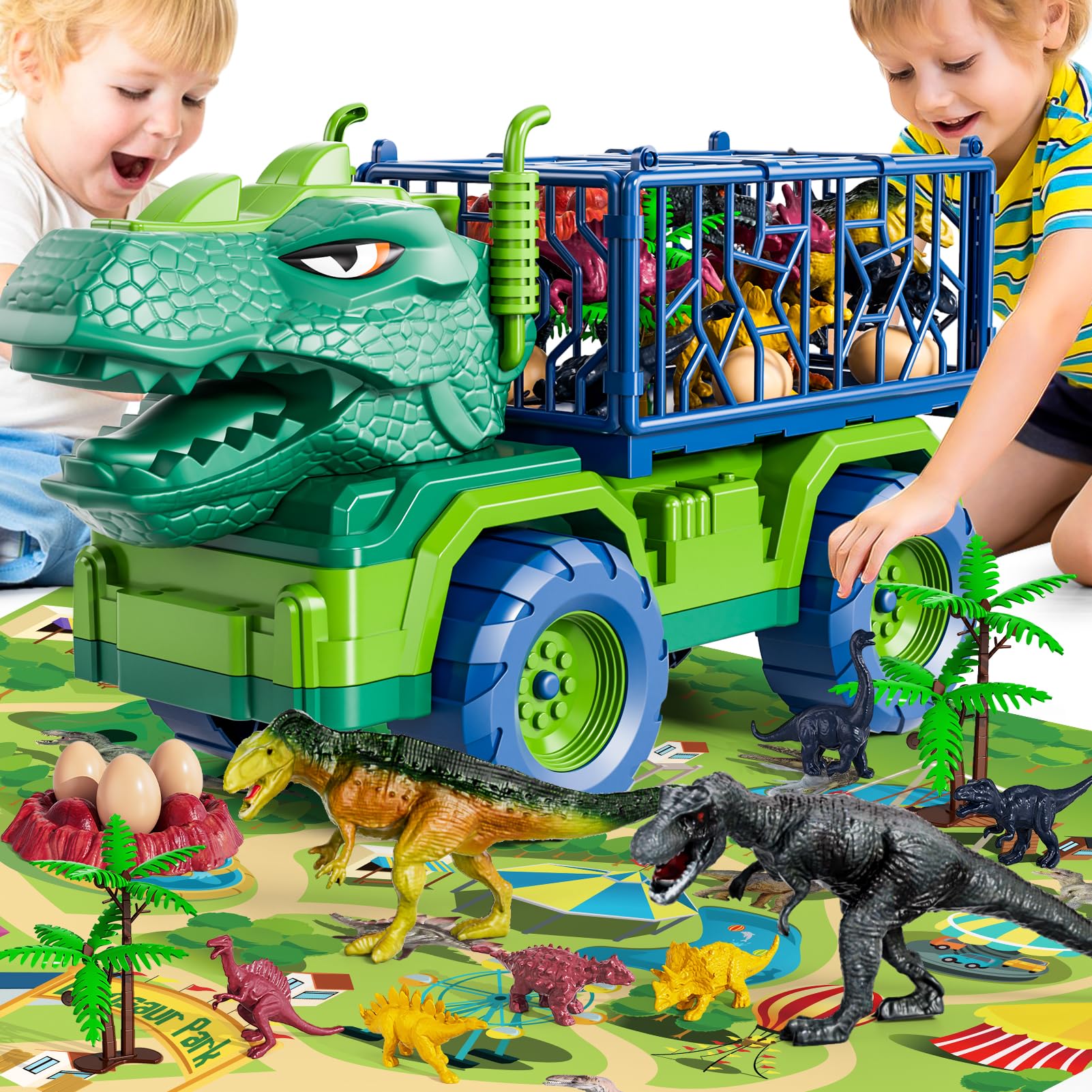 BLmukce roaring T-Rex head design boosts action-packed storytelling