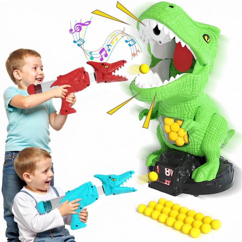 BLmukce dinosaur movable target for enhanced aiming and reflexes