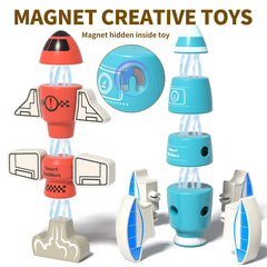BLmukce magnetic build pieces designed for safe, tactile stacking and endless reconfiguration