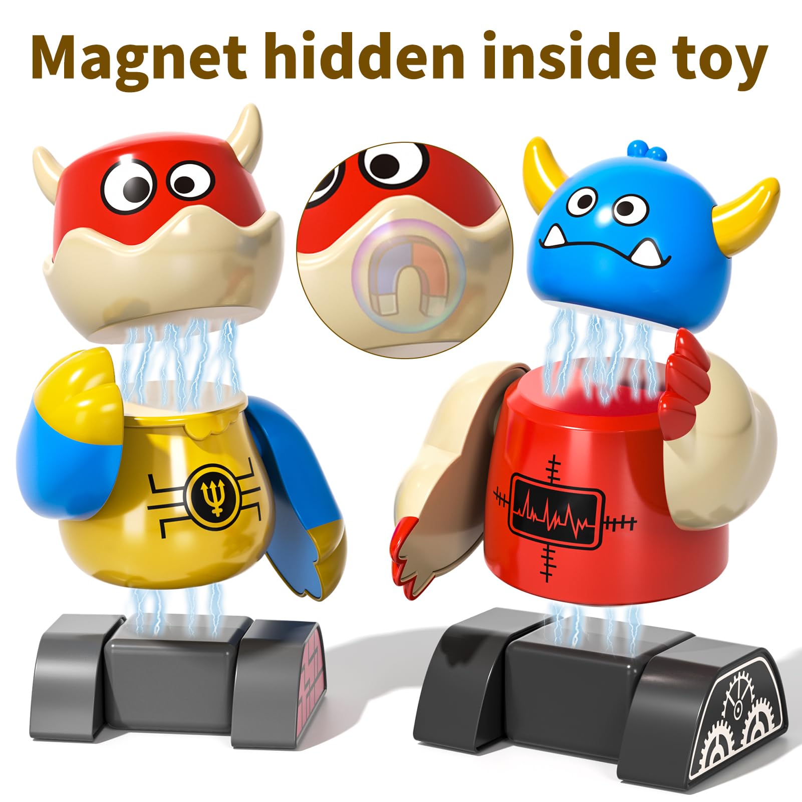 BLmukce magnetic monster towers show stacking play fueling creative engineering ideas.