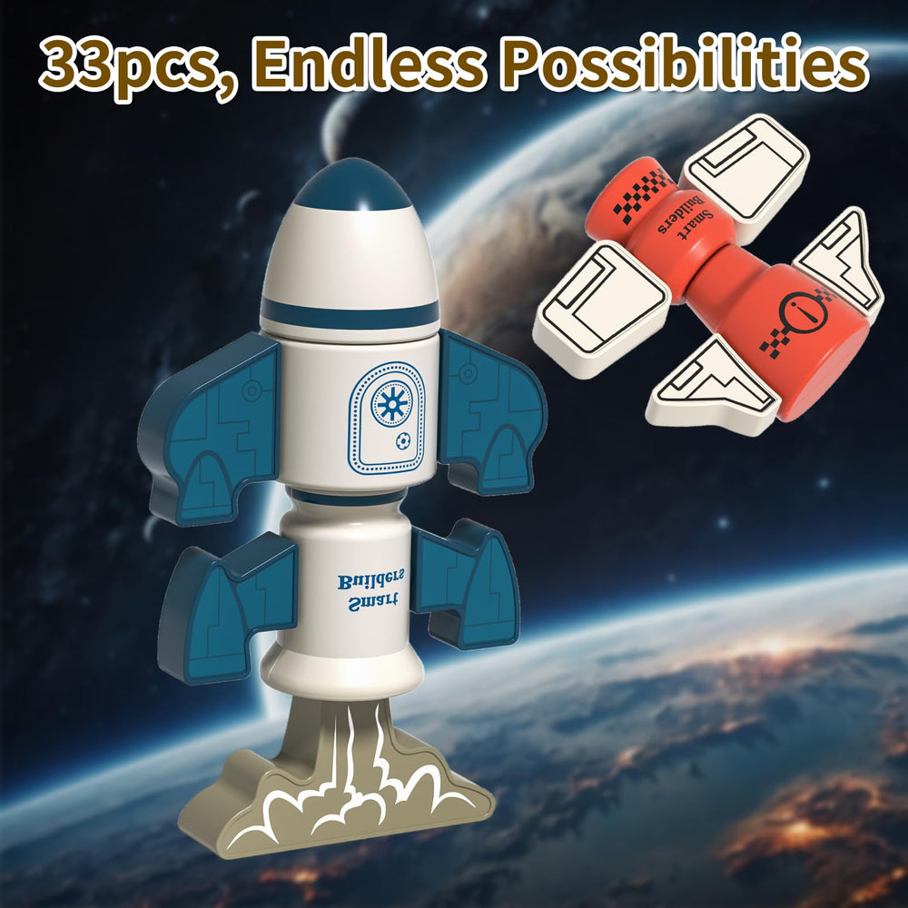BLmukce open-ended STEM play encourages problem-solving during free-form robot design