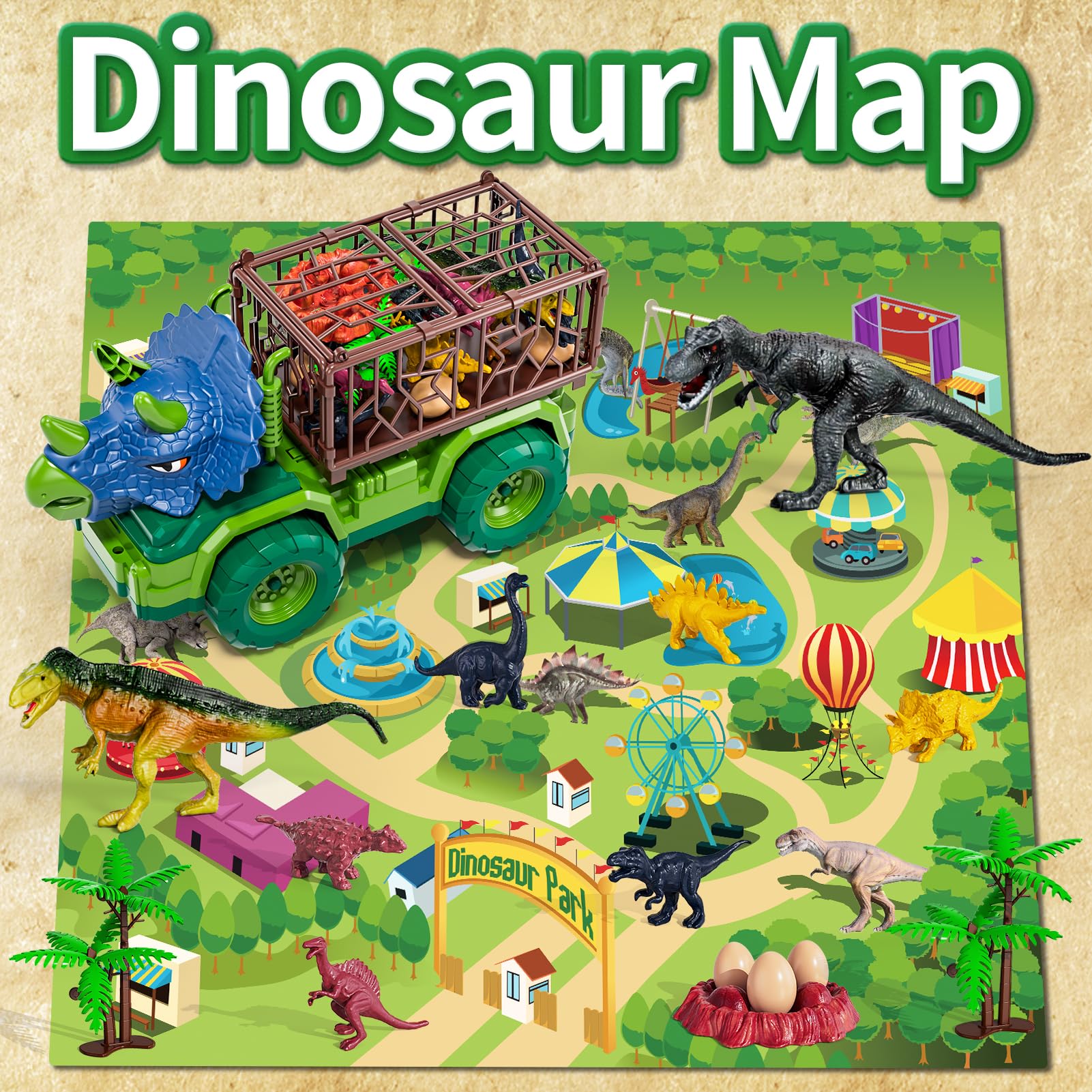 BLmukce roaring T-Rex head design sparks dramatic pretend adventures