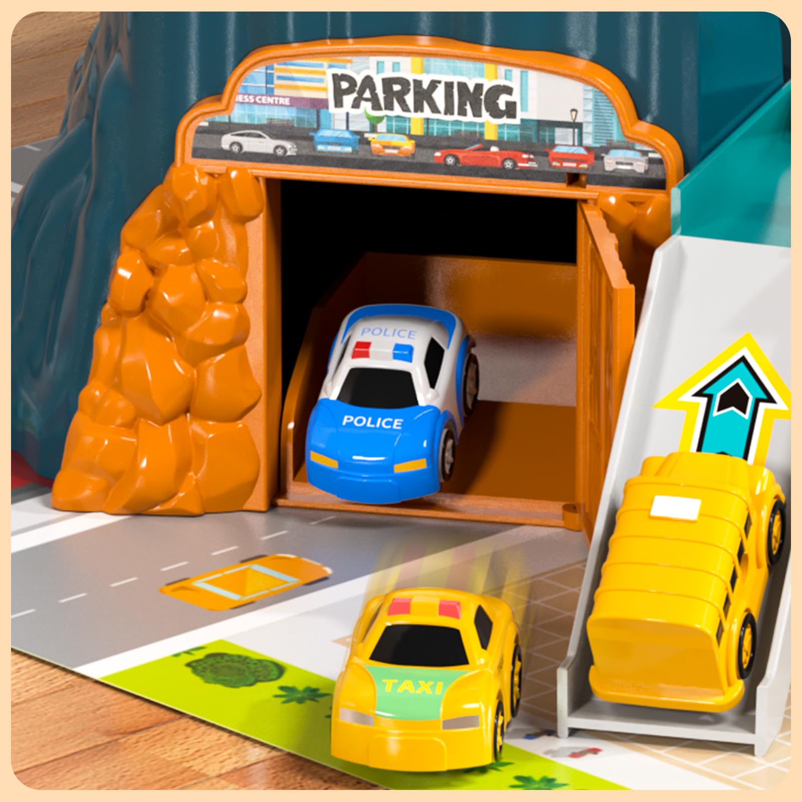 BLmukce Track Stickers let kids customize cars and sections for flair