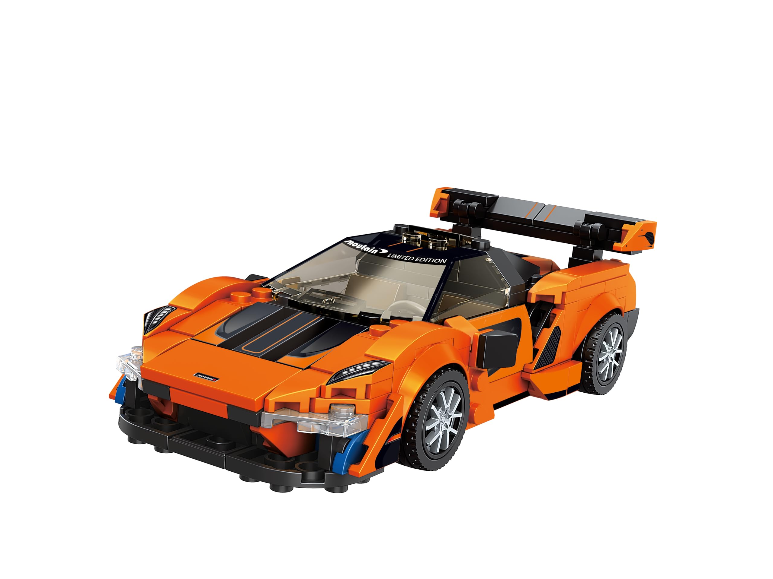 McLaren Senna rear engine detail highlights authentic power and engineering appeal.