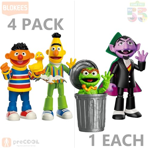 BLOKEES Count Count figure showcases dynamic pose options for fun shelf styling
