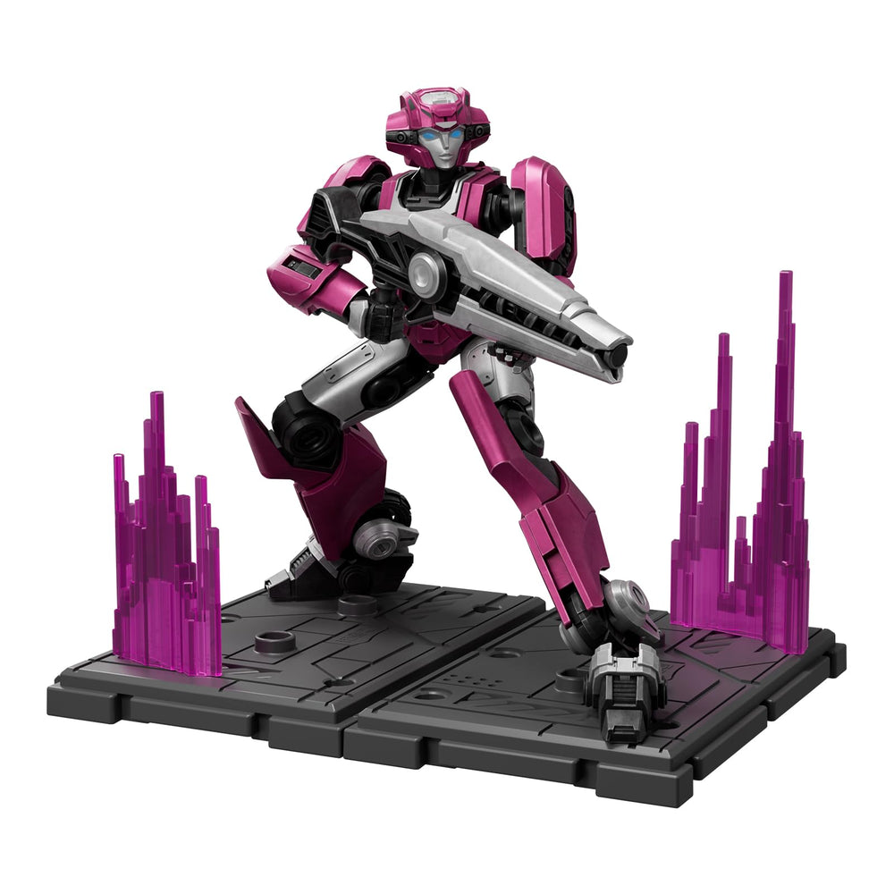 BLOKEES Elita-1 display stand helps secure presentation.