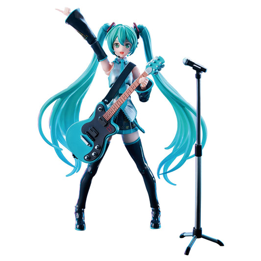 BLOKEES Fantastics Hatsune Miku microphone accessory enables dynamic performance poses.