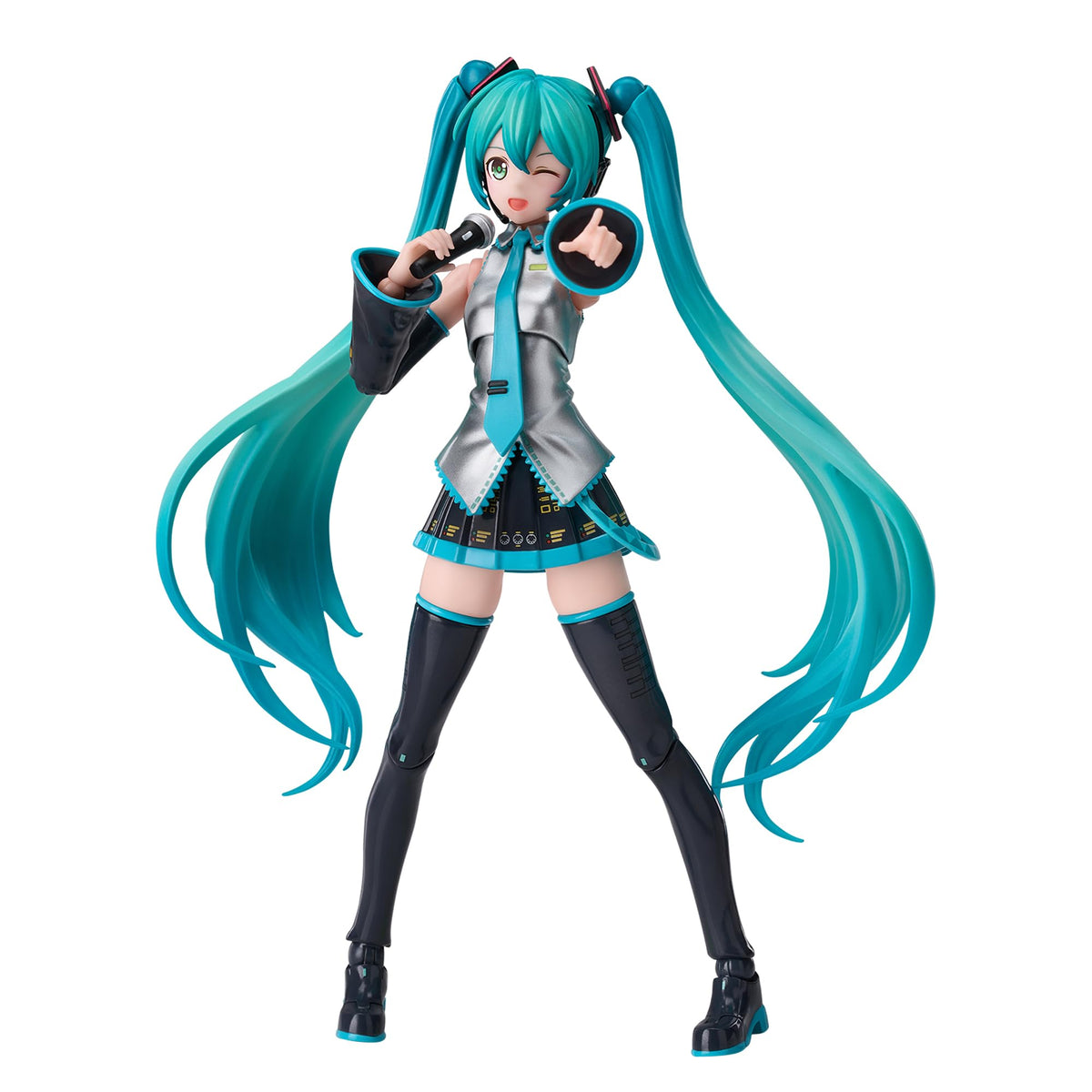 BLOKEES Fantastics Hatsune Miku official outfit on display for authentic collector presentation.