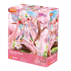 Blokees Sakura Miku enhanced face sculpting system with expressive options.