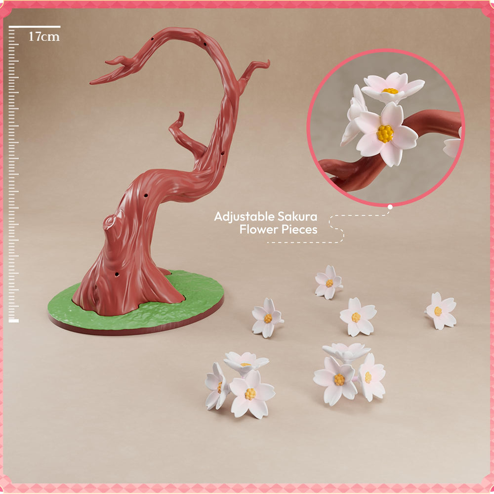Blokees Sakura Miku interchangeable faceplates expand customization options.