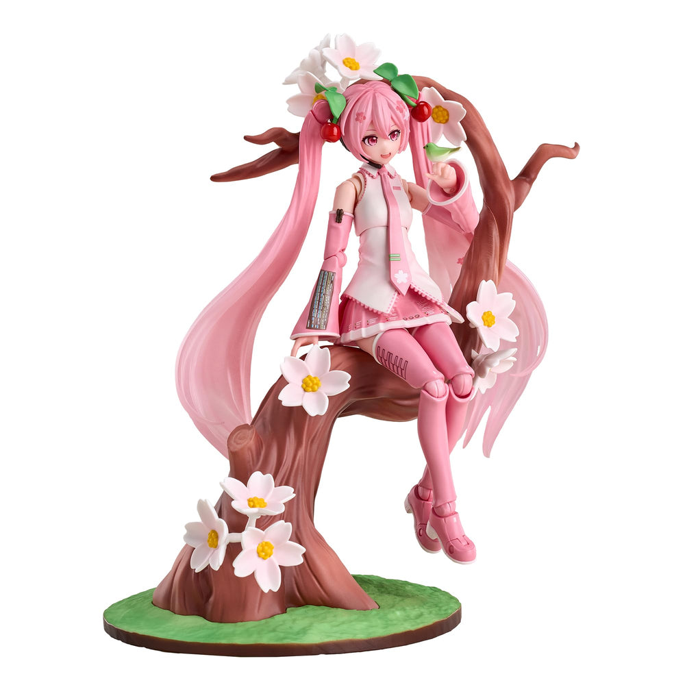 Blokees Fantastics Sakura Miku seamless design for clean display.