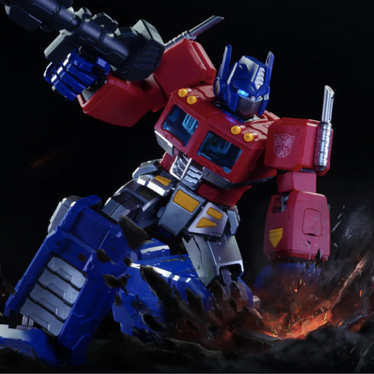BLOKEES G1 Optimus Prime joints highlight 45 points of articulation for dynamic posing