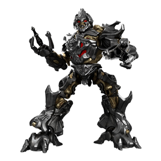Blokees Transformers Megatron assembly kit fostering creativity during build.