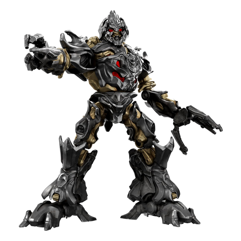 Blokees Transformers Megatron with film-style weapons and detailed sculpt.