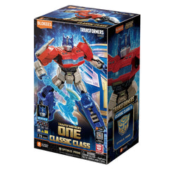 BLOKEES Optimus Prime included weapons enable authentic battle poses.