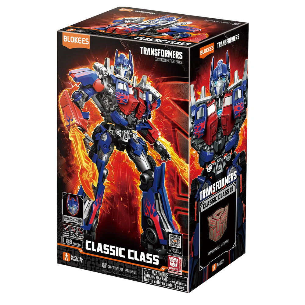 BLOKEES Transformers Prime weapons pack supports authentic battle scenes.