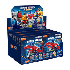 BLOKEES Transformers Shining 02 six-iconic-characters-set enhances shelf presence with a bold display.
