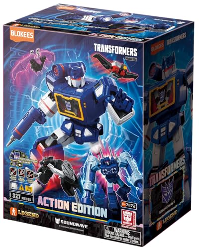 BLOKEES Soundwave lights and sounds feature activated by magnets for interactive play
