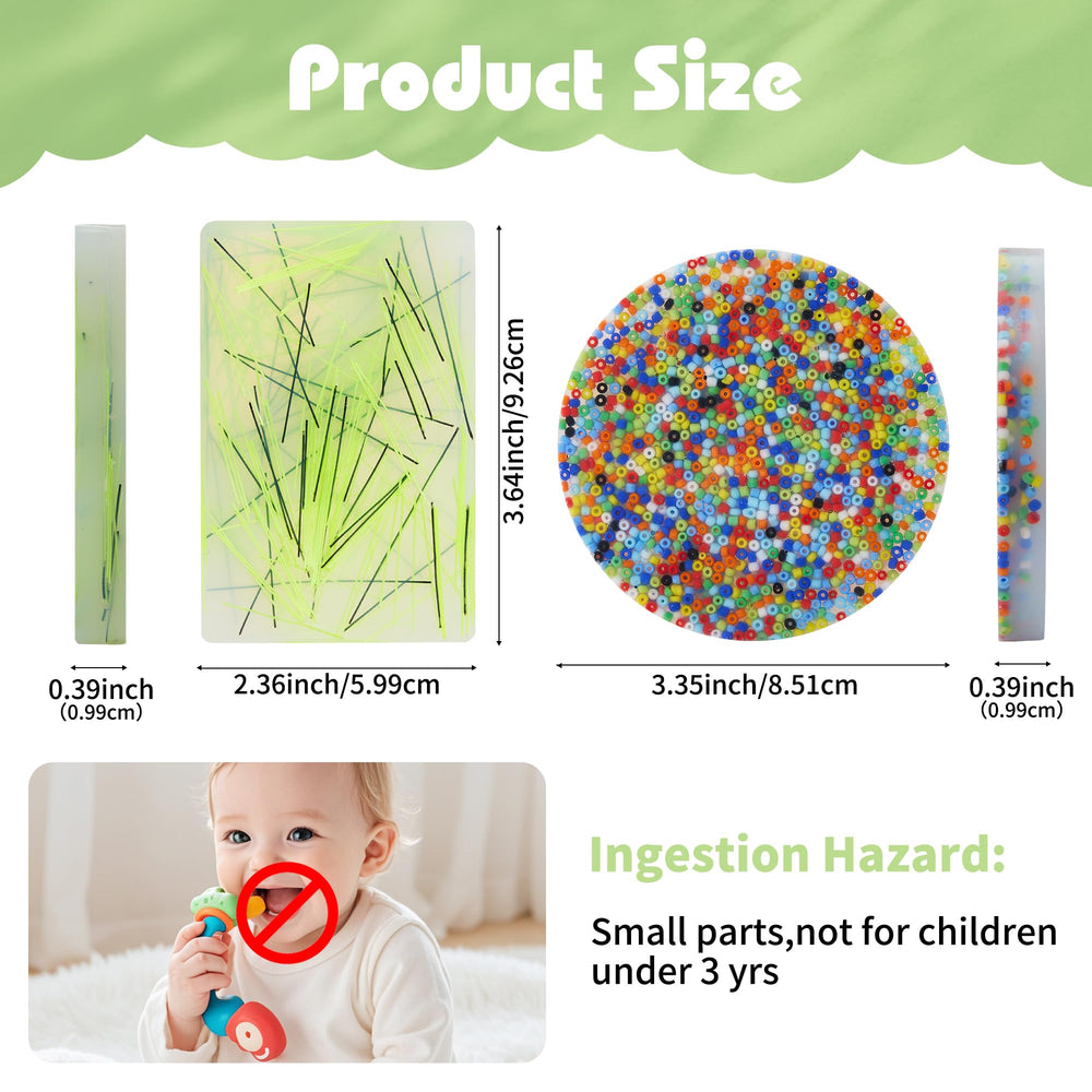 Blokidd Picky Pad with hair-like filaments for focused fidget relief
