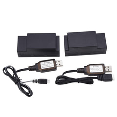 Blomiky 7.4V 1050mAh battery for Jetwood JC16EP, compatible for longer sessions.