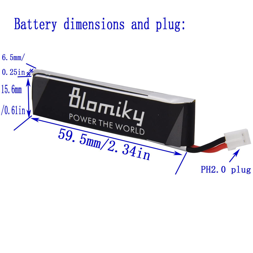 Blomiky 80C discharge rating supports strong power bursts.