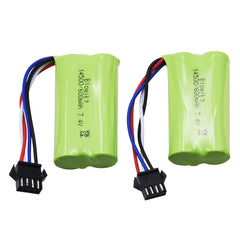 Blomiky battery connected to a compatible toy showing stable power