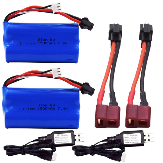 Blomiky SM-2P to T adapter cable shows cross-model compatibility.