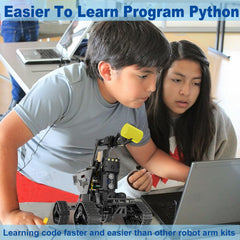 BLONWINER robot arm grip action demonstrates practical grabbing in a STEM project.