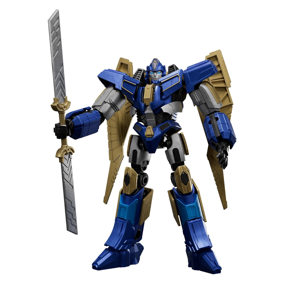 BLOKEES Sentinel Prime figure front view for an impressive display and collection centerpiece.