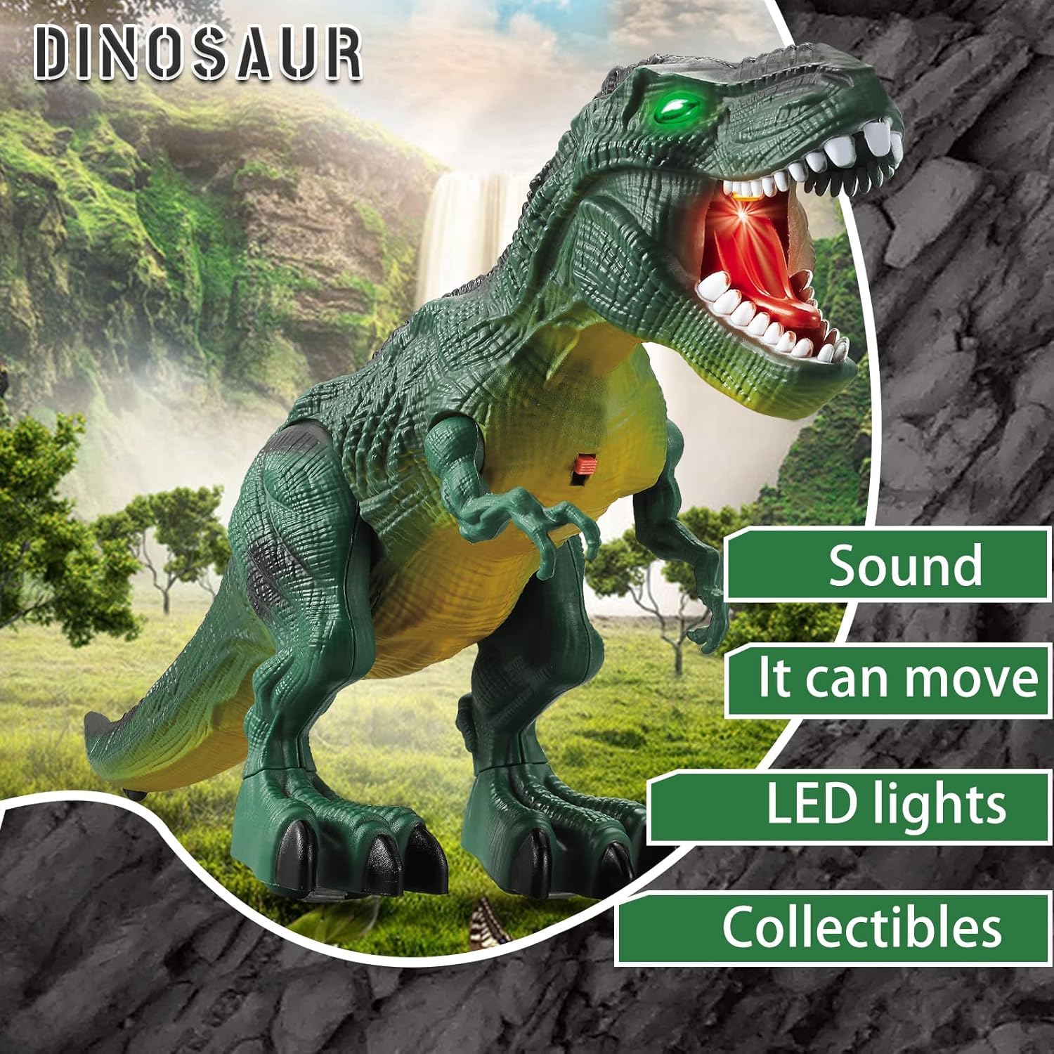 Bloolilies detachable-tail dinosaur design for dynamic play moments.