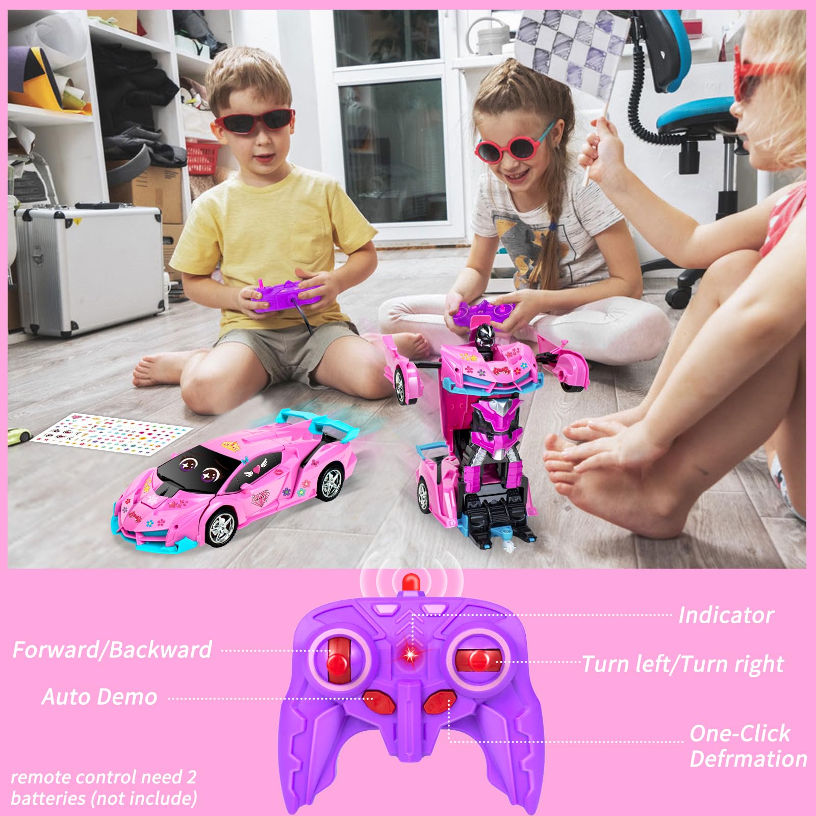 Bloolilies RC car boxed and gift-ready packaging.