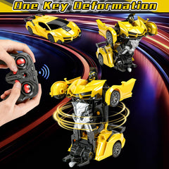 Bloolilies transform robot mode showing 360° rotation and pose variety