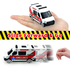 Blooming Lilies fire truck mini side view enhances hands-on playtime