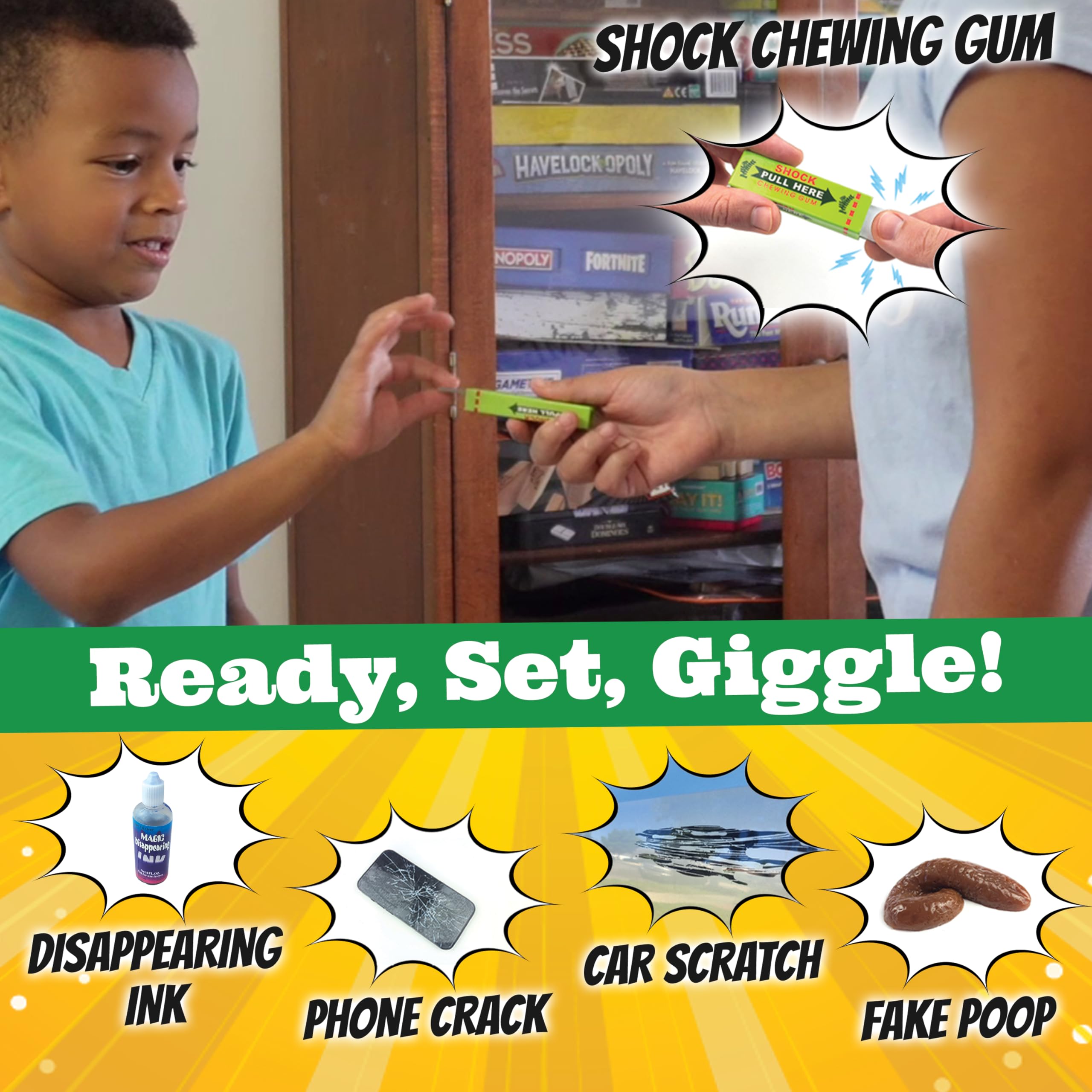 BLOONSY Prank Kit party gag items spark icebreakers and shared fun