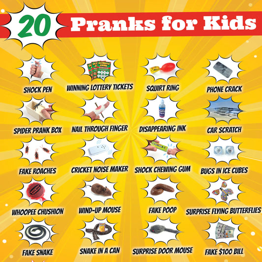 BLOONSY Prank Kit whoopie cushion offers instant giggles for kids