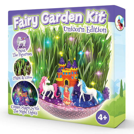 BLOONSY Unicorn Fairy Garden Kit contents spark imaginative play and hands-on crafting.