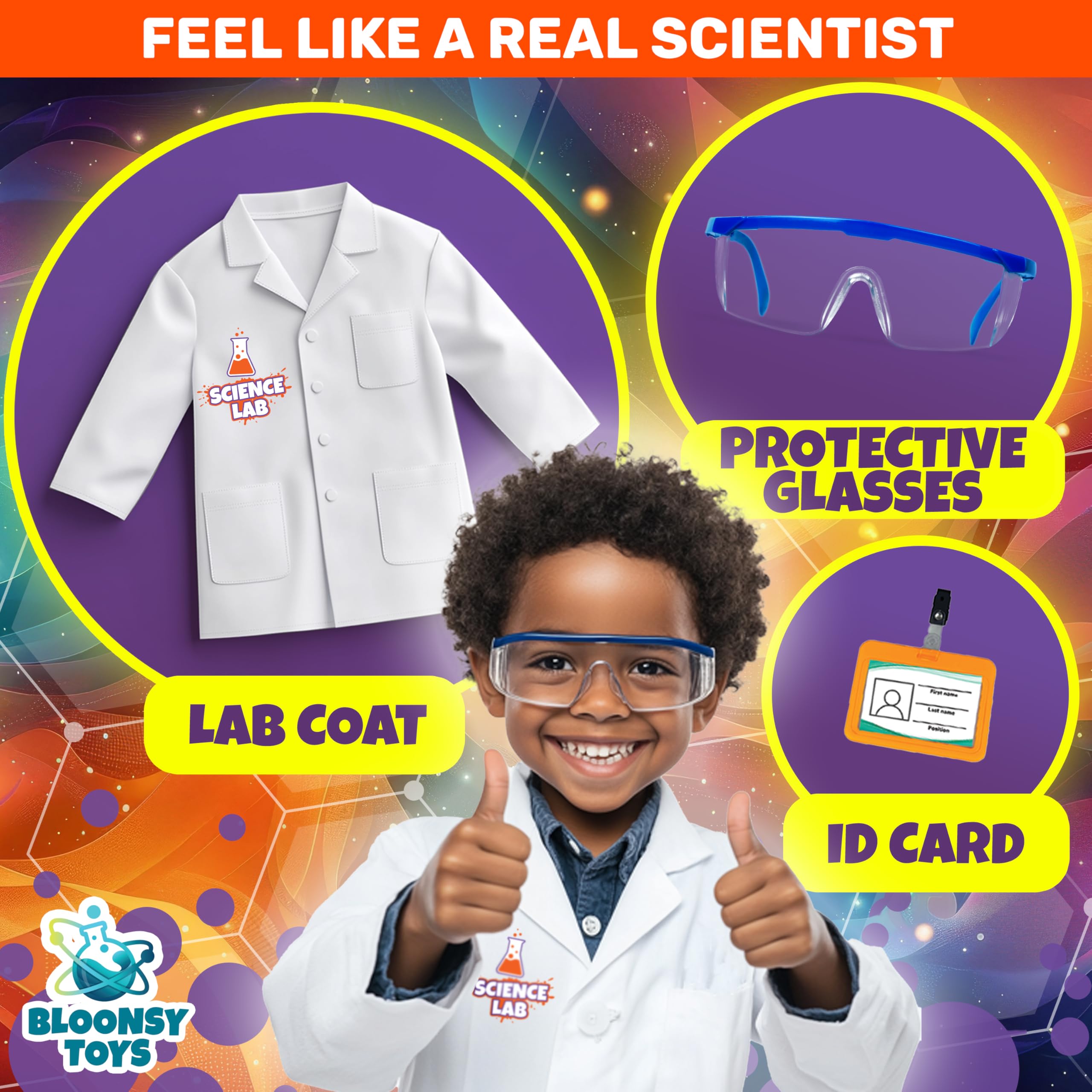 Bloonsy video guides support parents and kids for smooth experiments.