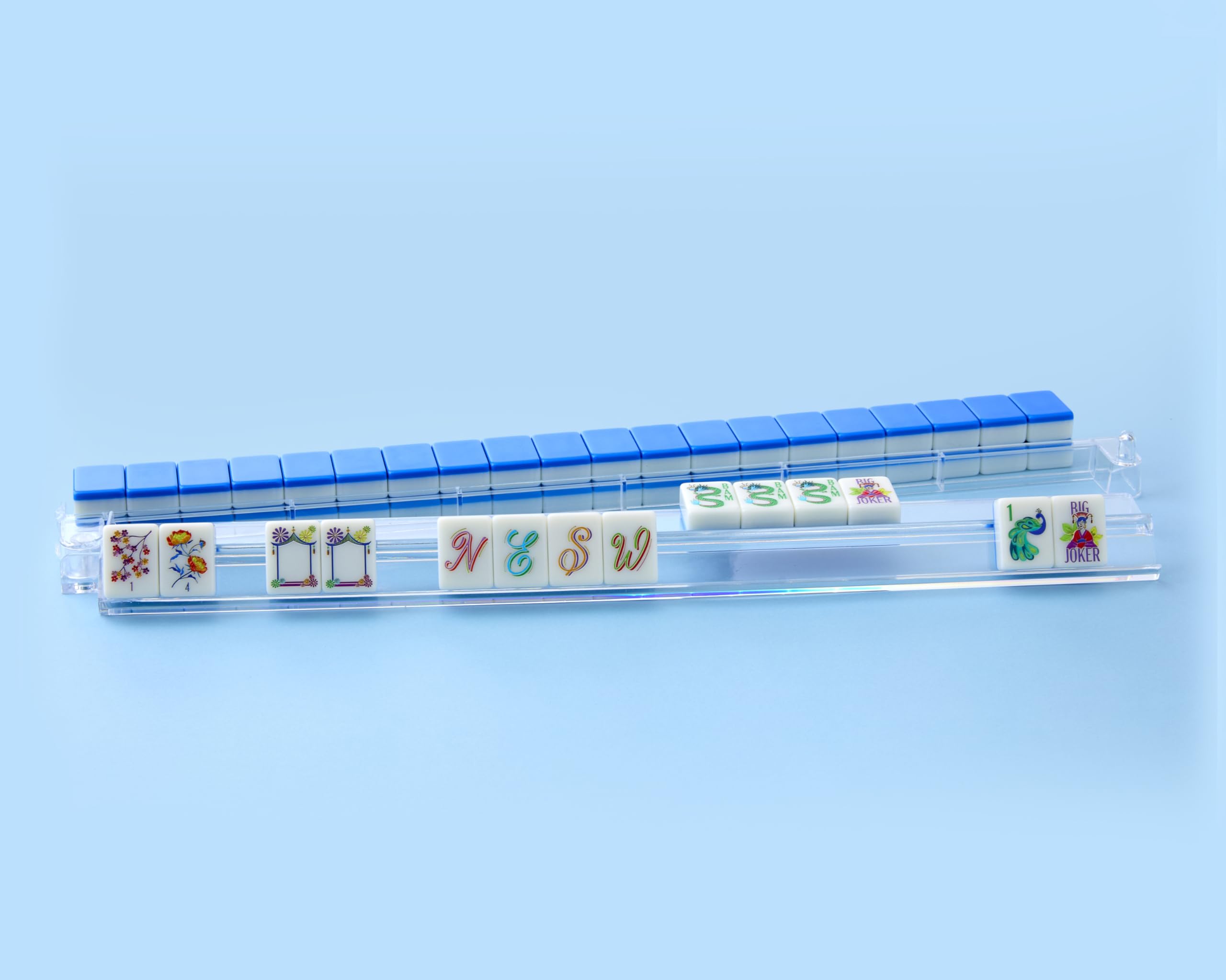 Blossom tiles are lightweight acrylic for easy handling and on-the-go play.