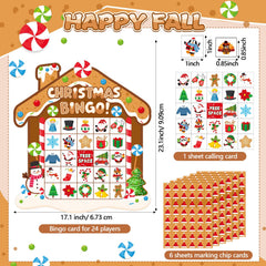 Blosssound Caller Cards for Christmas Bingo enabling quick, smooth game pacing.