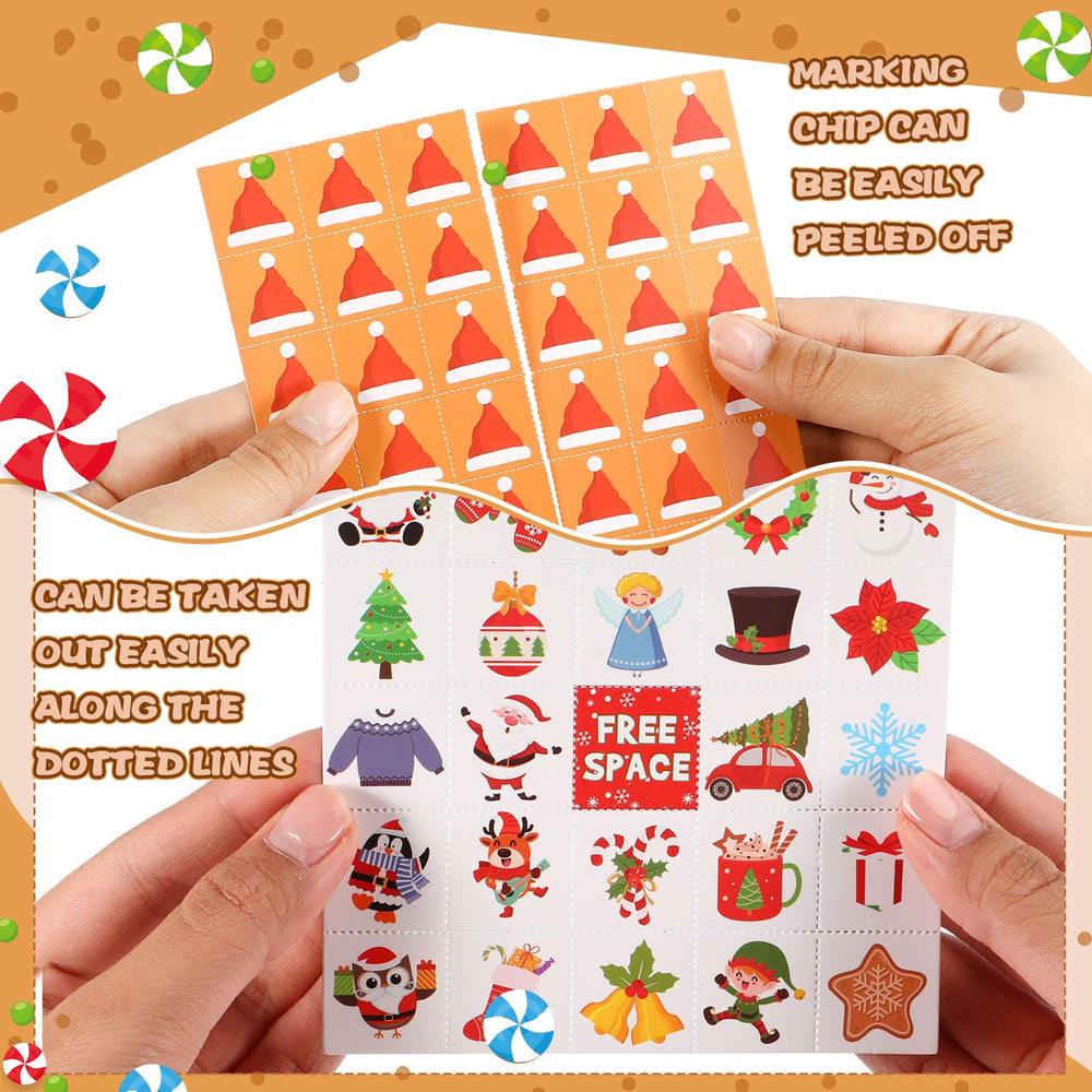 Blosssound Bingo Chips provide clear markers for easy group play.