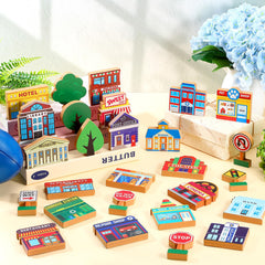 Blosssound city layout ideas — encourages design thinking and cooperative play.
