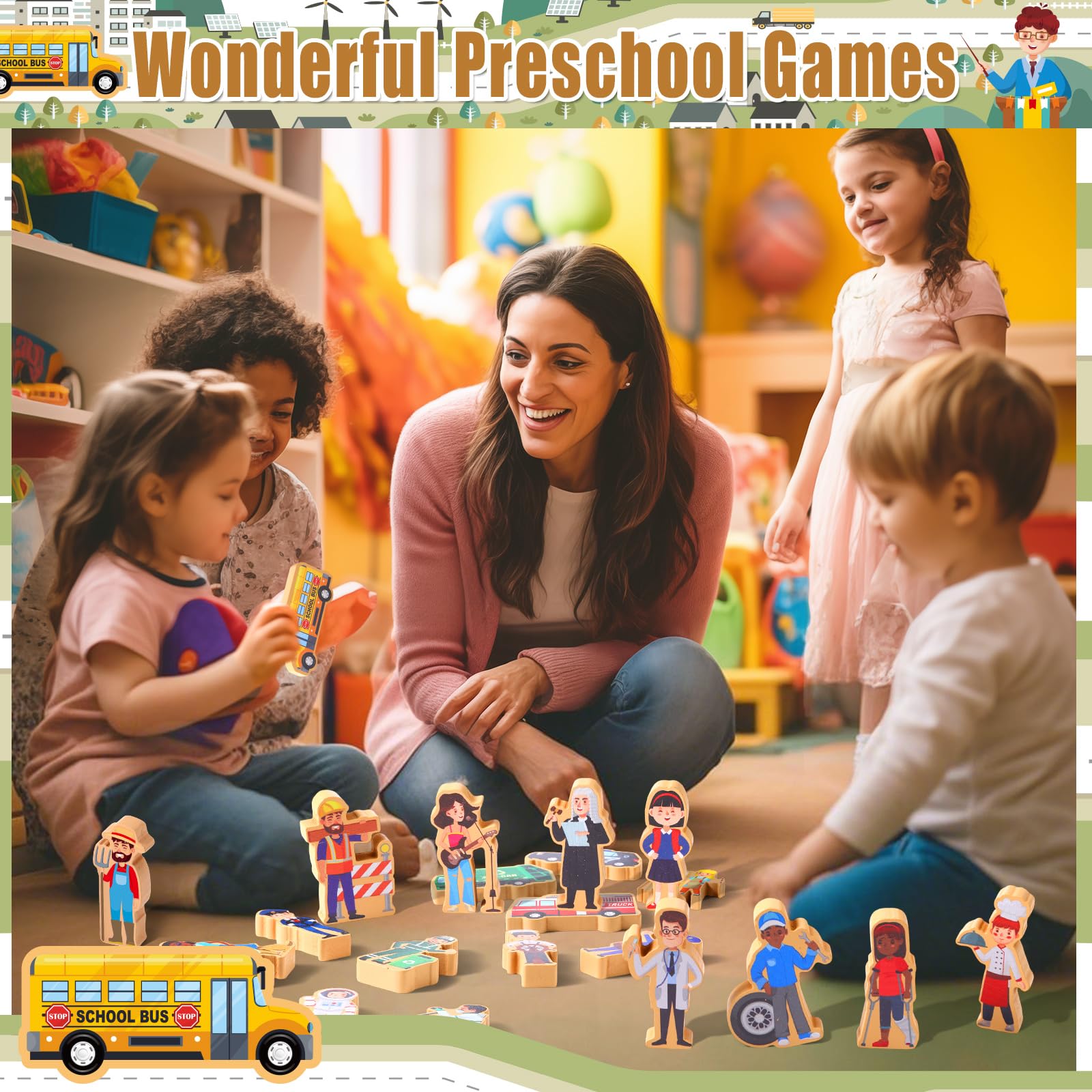 Blosssound compact figures fitting small hands for easy play