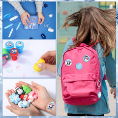 Blosssound snowflake keychains cute winter accessories for bags and gifts.